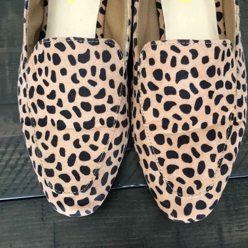 SHELN Cheetah Printed Loafers